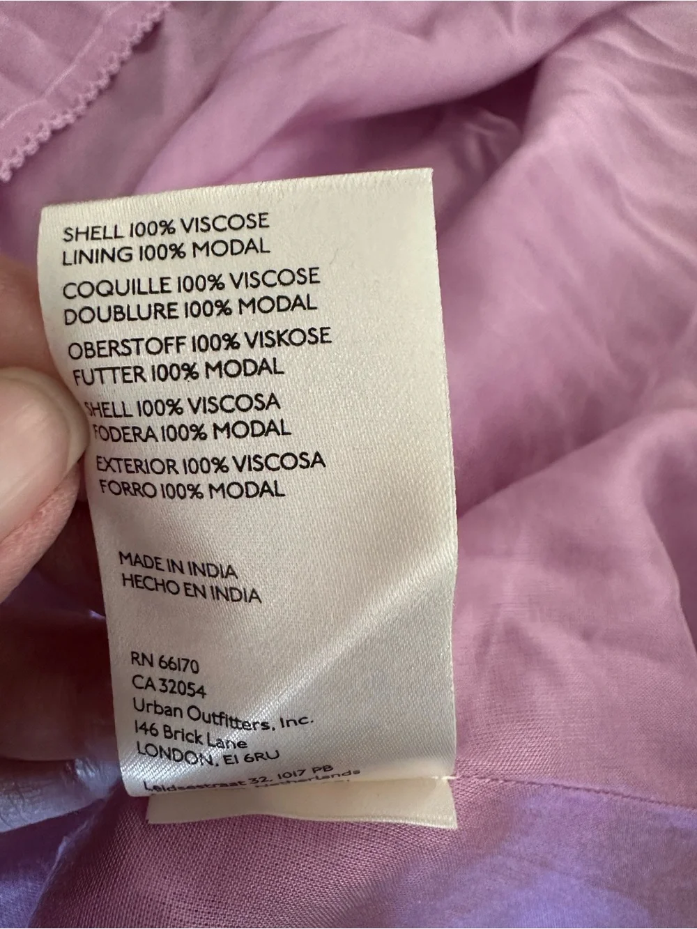 Anthropologie purple chiffon flowy floral maxi skirt ladies size 10 - Picture 8 of 10